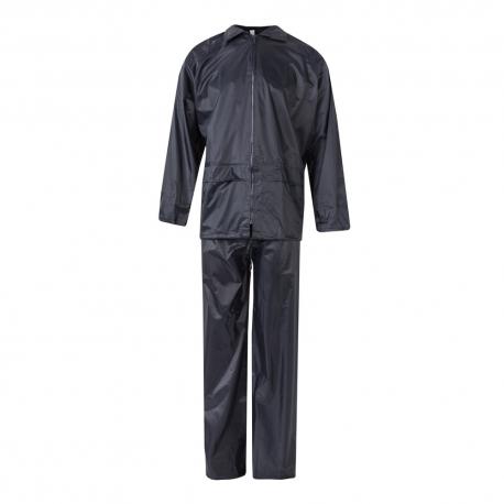 Traje de lluvia 225gm² de dos piezas en poliéster 100% con revestimiento de pvc Vl sedna