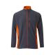 Chaqueta polar bicolor 220gm² en poliéster 100% Vl geras Ref.PS36079-GRIS