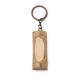Llavero tronco de madera con endidura TELMON Ref.RKO1605-CRUDO 
