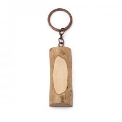 Llavero tronco de madera con endidura TOPAC