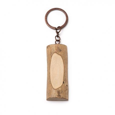Llavero tronco de madera con endidura TELMON