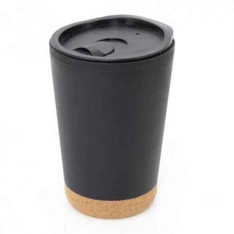Vaso térmico doble pared pp/corcho 