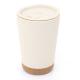 Vaso térmico doble pared pp/corcho 