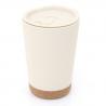 Vaso térmico doble pared pp/corcho 