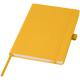 Libreta de tapa dura de plástico oceánico Thalaasa Ref.PF107846-AMARILLO 