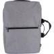 Mochila de poliéster rPET para cabina y pc Mallory Ref.GI1148484-GRIS CLARO 