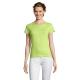 Camiseta para mujer Miss 150g/m2 Ref.MDS11386-VERDE MANZANA