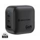 Cargador GAN  Urban Vitamin Santa Cruz RCS rplastc 70W Ref.XDP30198-NEGRO 