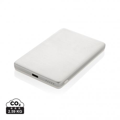 Powerbank Orion magnético 5000 mAh aluminio reciclado RCS