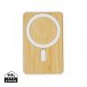 Powerbank magnético bambú Zen RCS de RPET 5.000mAh