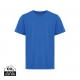 Camiseta infantil Iqoniq Koli de algodón reciclado Ref.XDT6100-AZUL REAL