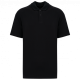 Polo ecorresponsable de punto piqué con hombros caídos hombre Ref.TTNS204-NEGRO
