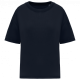 Camiseta ecorrersponsable oversize efecto lavado mujer Ref.TTNS327-AZUL MARINO LAVADO