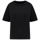 Camiseta ecorrersponsable oversize efecto lavado mujer Ref.TTNS327-NEGRO LAVADO