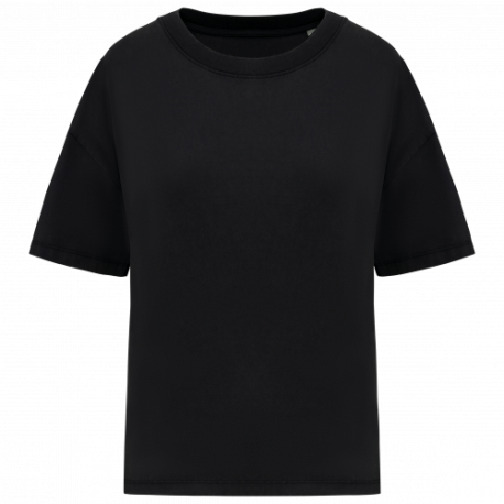 Camiseta ecorrersponsable oversize efecto lavado mujer