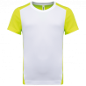 Camiseta de deporte ecorresponsable bicolor infantil
