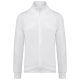 Chaqueta de felpa de algodón mangas raglán unisex Ref.TTWK406-BLANCO