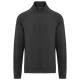 Chaqueta de felpa de algodón mangas raglán unisex Ref.TTWK406-GRIS OSCURO