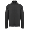 Chaqueta de felpa de algodón mangas raglán unisex