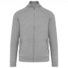 Chaqueta de felpa de algodón mangas raglán unisex