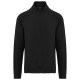 Chaqueta de felpa de algodón mangas raglán unisex Ref.TTWK406-NEGRO