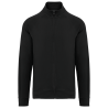 Chaqueta de felpa de algodón mangas raglán unisex
