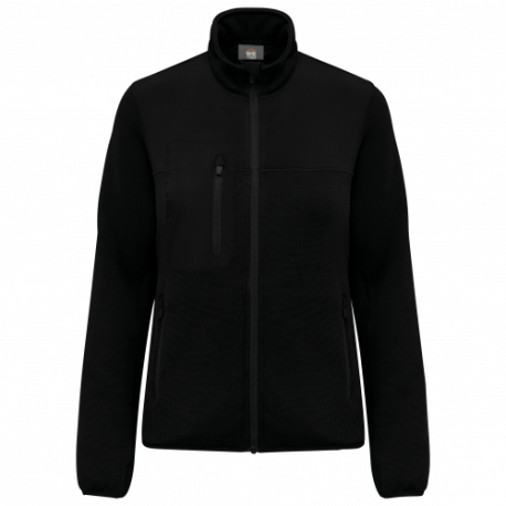 Chaqueta polytricot reciclada mujer
