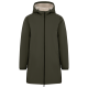 Chaqueta ecorresponsable impermeable con forro de sherpa unisex Ref.TTNS609-ORGANIC KHAKI