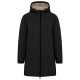 Chaqueta ecorresponsable impermeable con forro de sherpa unisex Ref.TTNS609-NEGRO