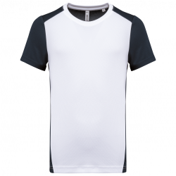 Camiseta de deporte ecorresponsable bicolor hombre