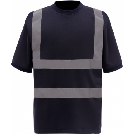Camiseta alta visibilidad manga corta