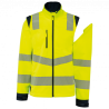 Chaqueta softshell de seguridad reciclada con mangas amovibles unisex