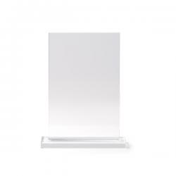 Trofeo de cristal de diseño rectangular DISKUR
