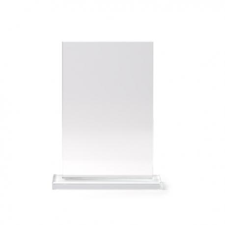 Trofeo de cristal de diseño rectangular DISKUR
