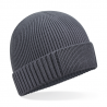 Gorro de algodón orgánico con parche técnico