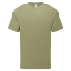 Camiseta algodón puro Ref.TTSC61362-OLIVA CLASICA