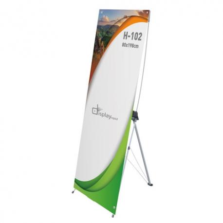 Banner aluminio 80x198 cm 