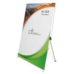 Banner aluminio 120x198 cm