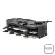 Aparato para raclette, pizzas y crepes para 8 personas DOC337 Ref.LIDOC337-NEGRO 