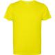 Camiseta técnica de manga corta ESTORIL Ref.RCA0430-AMARILLO FLUOR