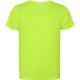 Camiseta técnica de manga corta ESTORIL Ref.RCA0430-VERDE FLÚOR