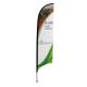 Soporte bandera forma pluma 2 m Ref.CFH245- 