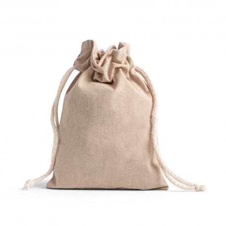 Bolsa de regalo en algodón reciclado 70% y poliéster 30% rpet 140 gm² Gibraltar