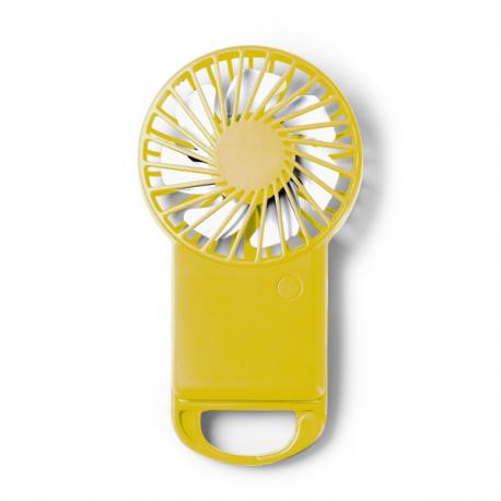 Ventilador de mano elaborado en ABS reciclado GIZA