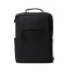 Mochila realizada en 600D RPET con acabado jaspeado BRUSON Ref.RMO1776-NEGRO 
