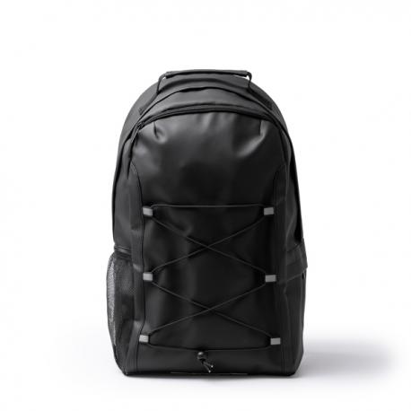 Mochila realizada en PU Leather con detalles reflectantes KANSAS