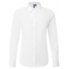 Camisa popelina recyclight manga larga mujer