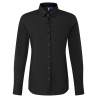 Camisa popelina recyclight manga larga mujer