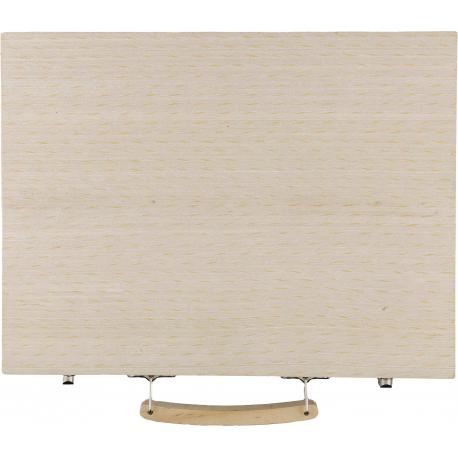 Estuche de madera con set de dibujo Thessaly