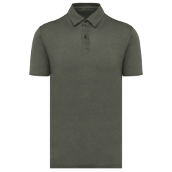 Polo de lino hombre
